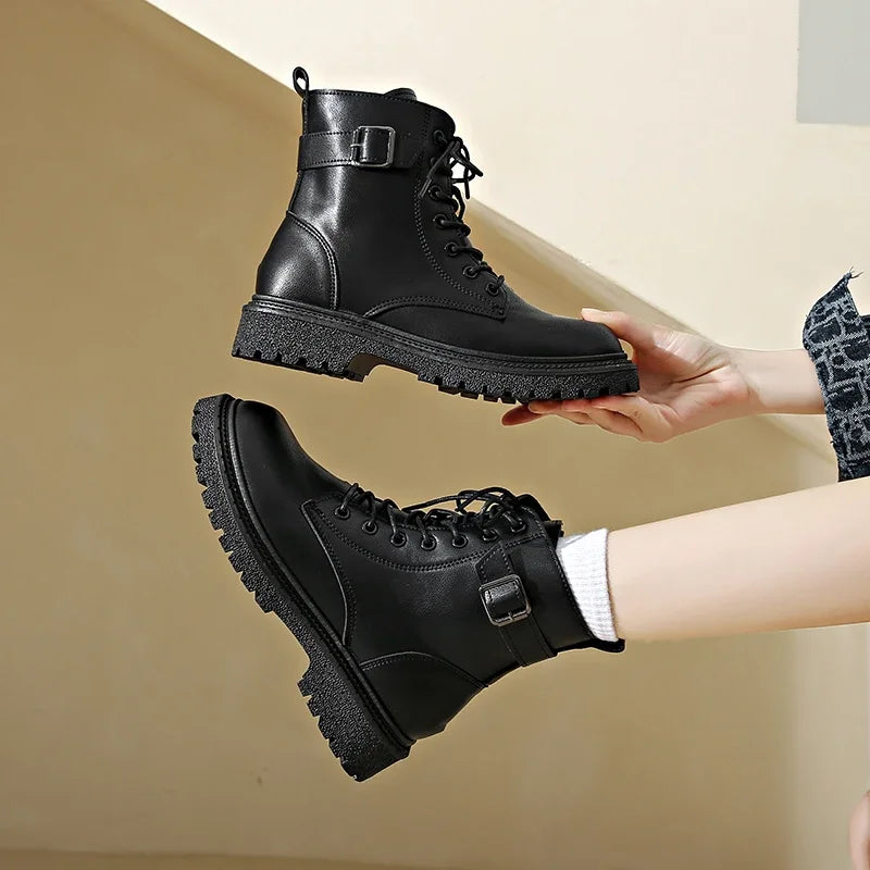 Astrid Combat boots