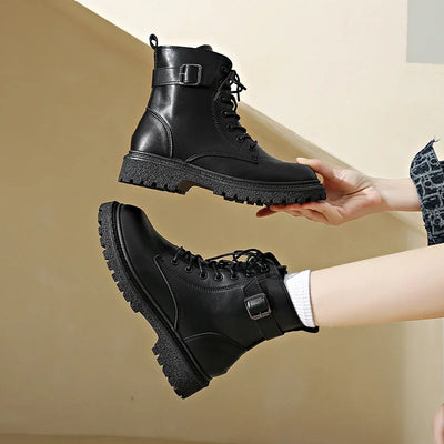 Astrid Combat boots