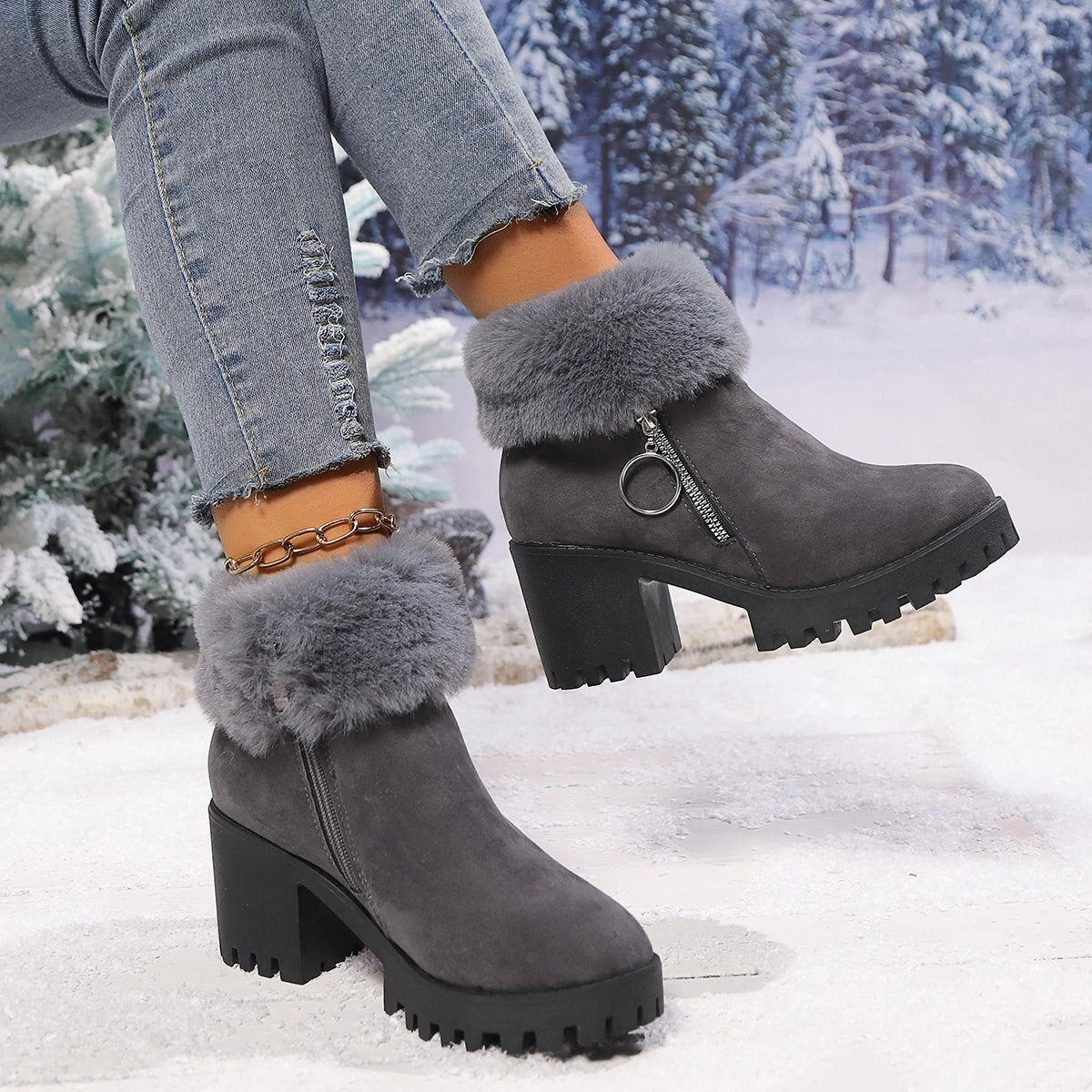 Chelsie Suede Boots