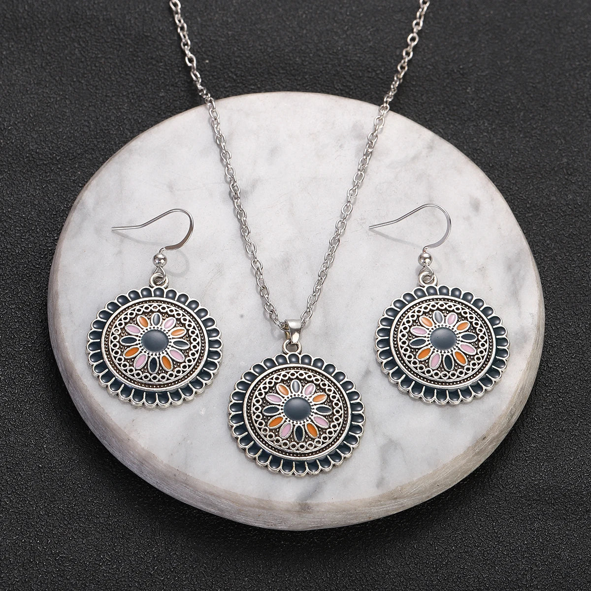 Zephyr Earring & Necklace Set
