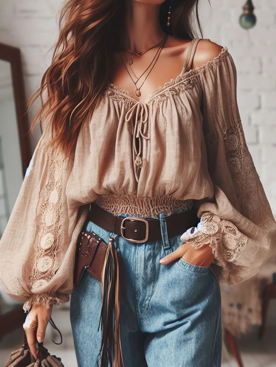 Celestia Boho Blouse