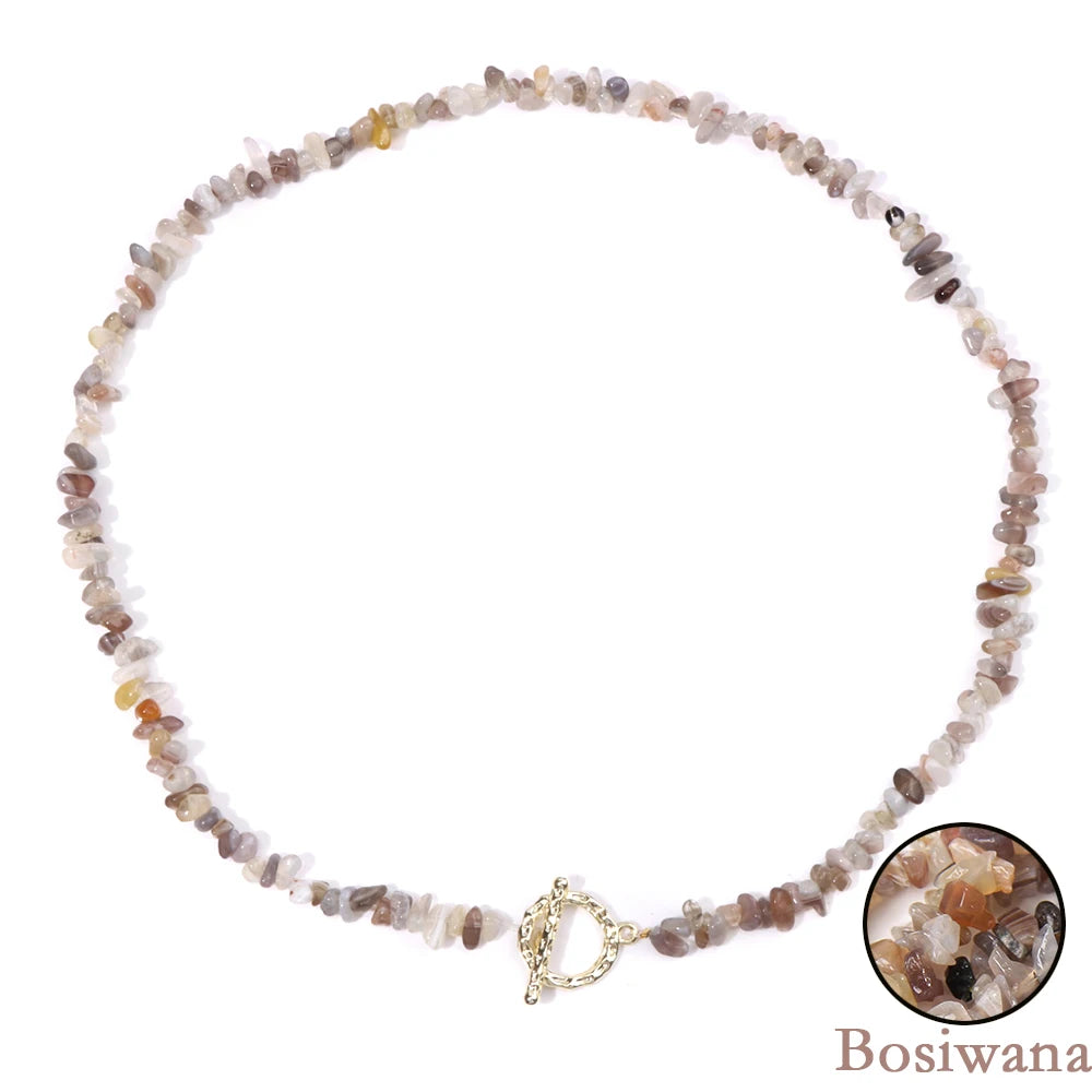 Healing Bohemian Gem Necklace