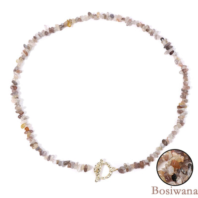Healing Bohemian Gem Necklace